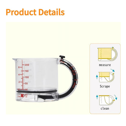 FlexiCup™ - Adjustable Kitchen Measuring Cup