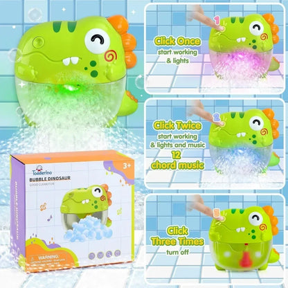 DinoFoam™ - Dino Bubble Fun for Bath Time
