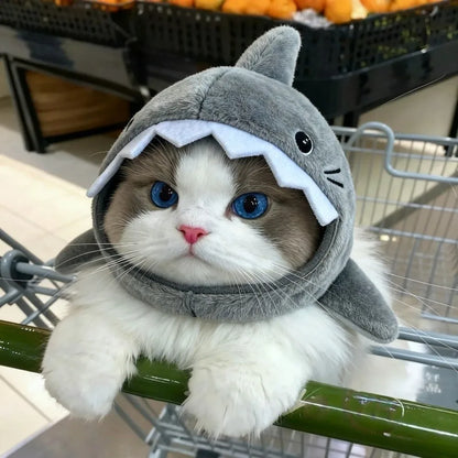Sharkitty™ - Shark Cat Cozy Costume Hat