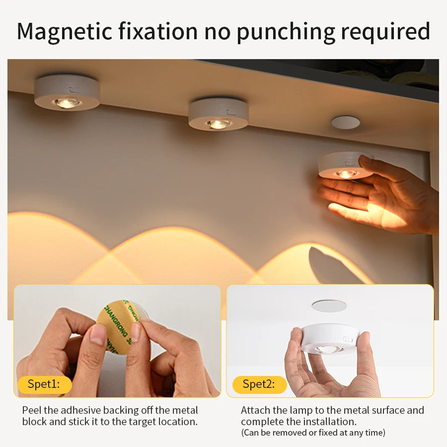 GlowBuddy™ GlowMate Rechargeable LED Under-Cabinet Light