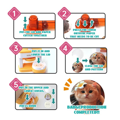 PocketBadger™ Portable Pocket Badge Maker Kit