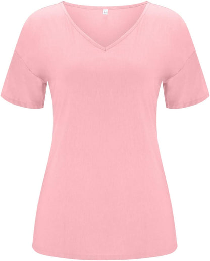 Velora™ - Boho Chic Women's V-Neck T-shirt
