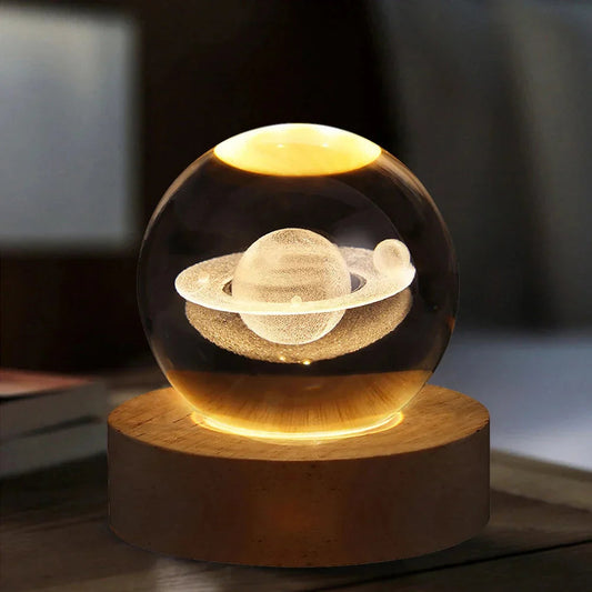 Celestial Crystal Night Lamp