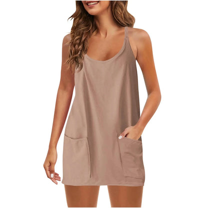 Lumora™ - Women's Summer Sleeveless Mini Dress