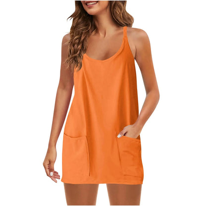 Lumora™ - Women's Summer Sleeveless Mini Dress