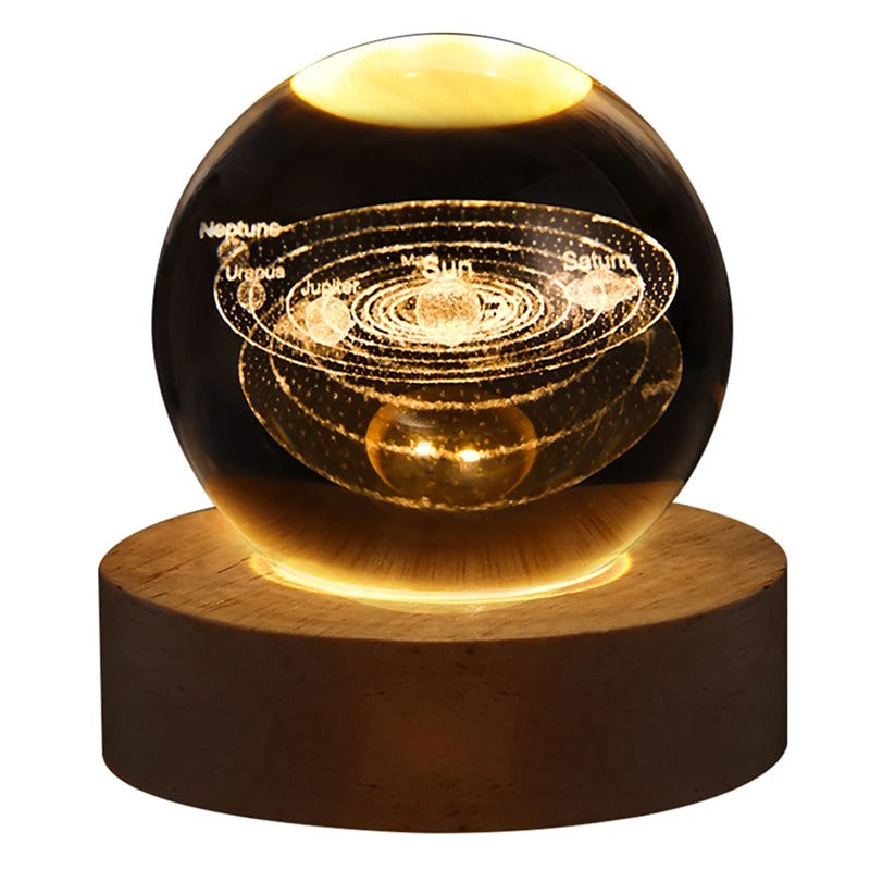 Celestial Crystal Night Lamp