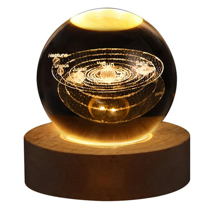 Celestial Crystal Night Lamp