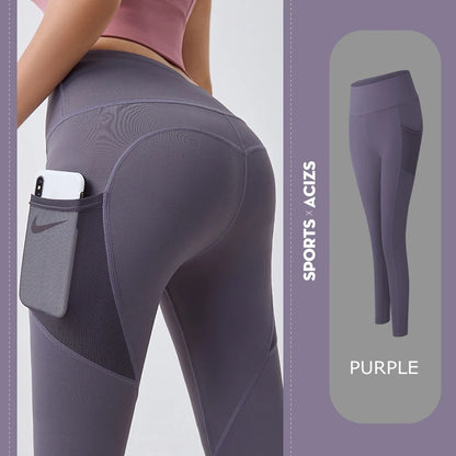 Sculptura™ - High-Waisted Tummy Control Leggings with Side Pockets
