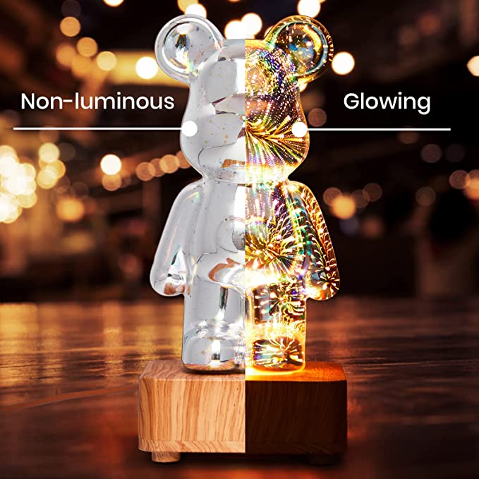 TwinkleBear™ Rainbow Firework Bear Nightlight