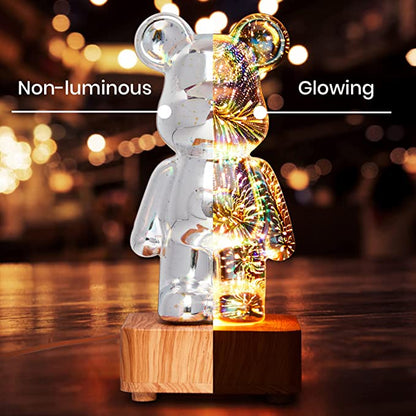 TwinkleBear™ Rainbow Firework Bear Nightlight