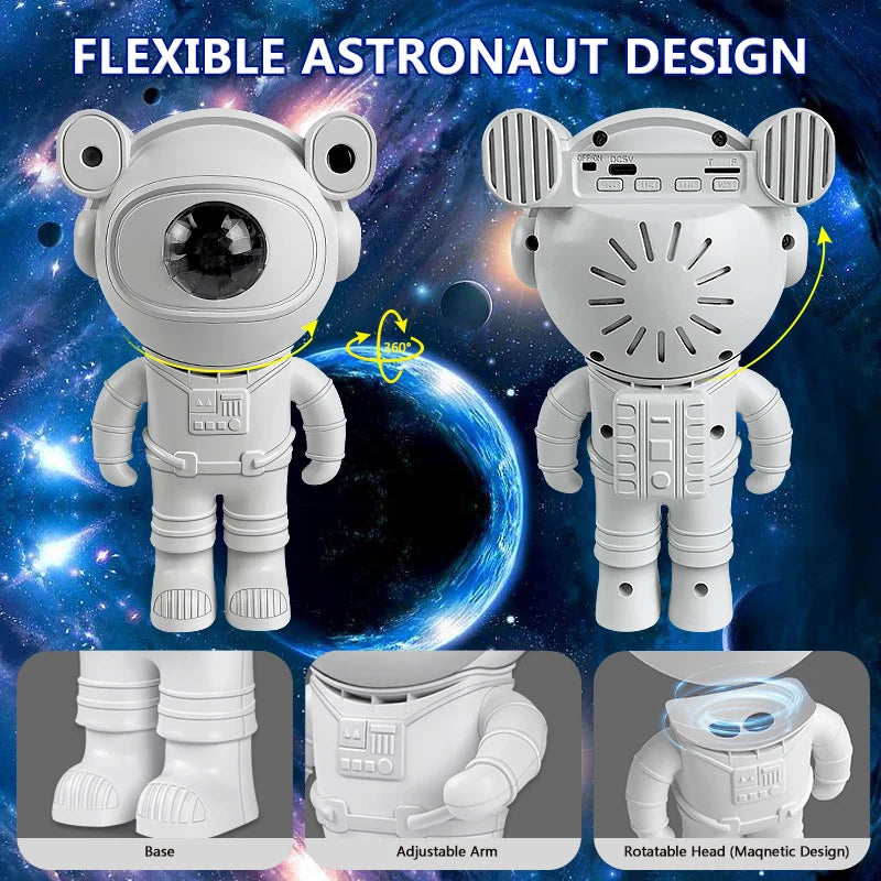 CosmicDreamer™ Astronaut Projector Light with Music